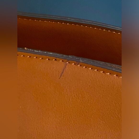 Lanidor Woven Satchel Purse w/ Leather Details Wood Top Handle Adjustabl… - Picture 9 of 9